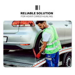 Heavy Duty Weld-On Forged D Ring 47000 Pounds Break Strength for Trailers Trucks and Cargo Tie Downs