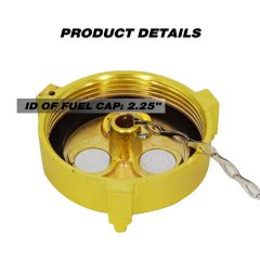 Zinc Alloy Un-Locking Diesel Fuel Cap 2" - 11.5 NPSF Fuel Tanks Cover Replacement Parts