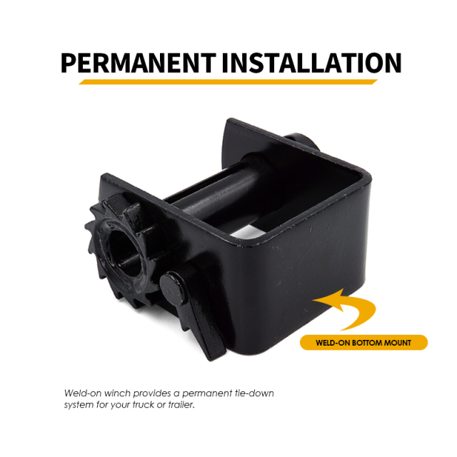 Side Mount Weld On Winch