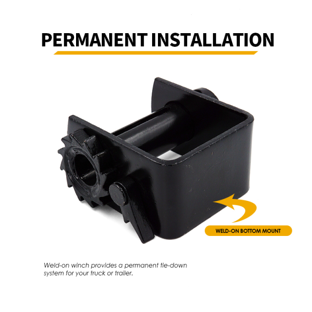 Low Profile Weld On Winch