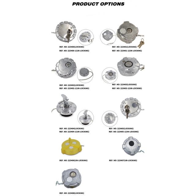 Aluminum Un-Locking Diesel Fuel Cap 3" - 8 NPSL Fuel Tanks Cover Replacement Parts
