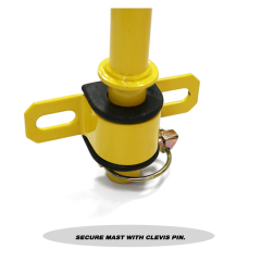 Universal Oversize Load Banner Mounting Bracket Flatbed Warning / Oversize Load Sign Banner Mounting