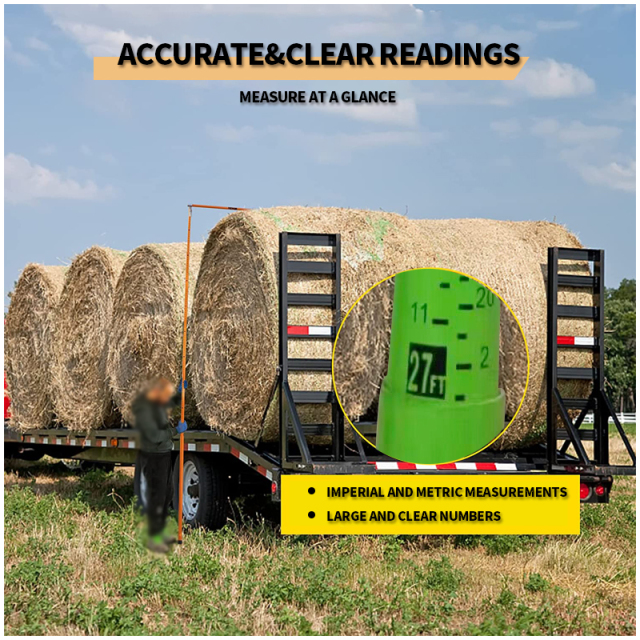 27FT Heavy Duty Load Measuring Stick