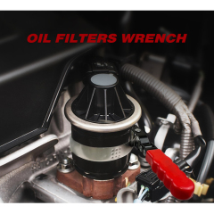 Swivel Oil Filter Wrench Oil Filter Removal Tool Fits Filters 3-1/4" to 3-3/4"
