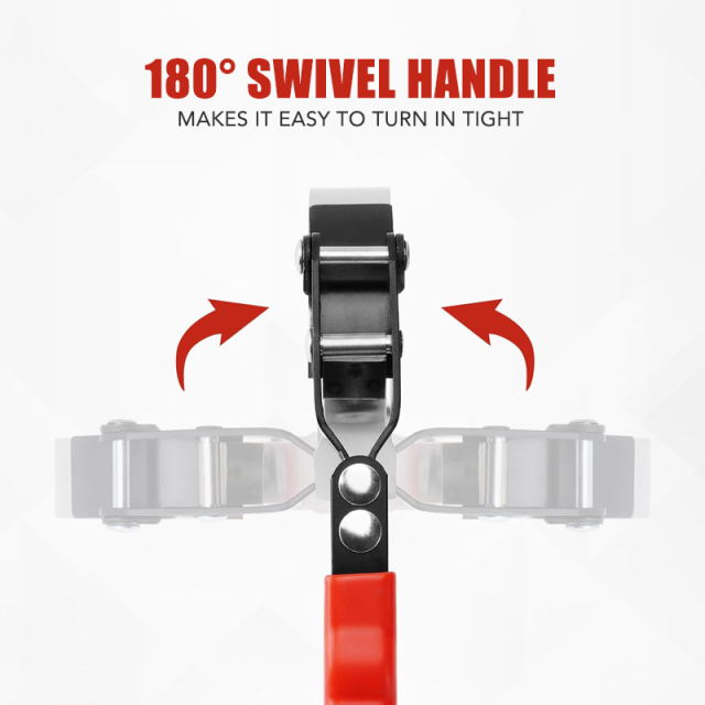 Swivel Oil Filter Wrench Oil Filter Removal Tool Fits Filters 3-1/4" to 3-3/4"