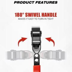 Swivel Oil Filter Wrench Oil Filter Removal Tool Fits Filters 3-3/4" to 4-3/8"