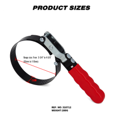 Swivel Oil Filter Wrench Oil Filter Removal Tool Fits Filters 3-3/4" to 4-3/8"