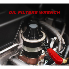 Swivel Oil Filter Wrench Oil Filter Removal Tool Fits Filters 3-3/4" to 4-3/8"