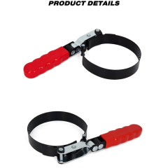 Swivel Oil Filter Wrench Oil Filter Removal Tool Fits Filters 3-3/4" to 4-3/8"
