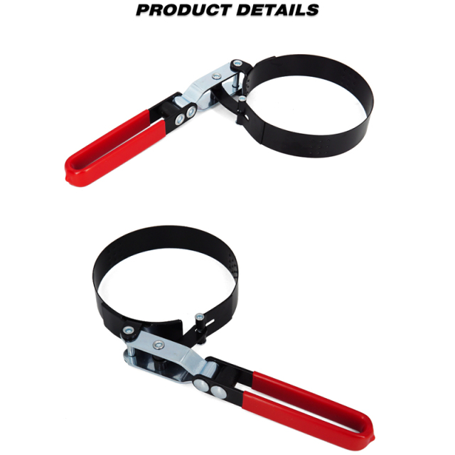 Swivel Oil Filter Wrench Oil Filter Removal Tool Fits Filters 3-3/4" to 4-3/8"