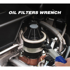 Swivel Oil Filter Wrench Oil Filter Removal Tool Fits Filters 5-1/4" to 5-3/4"