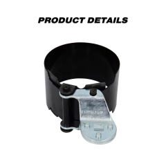 Oil Filter Wrench Oil Filter Removal Tool Fits Filters 4-1/8" to 4-5/8"