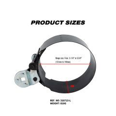 Oil Filter Wrench Oil Filter Removal Tool Fits Filters 5-1/4" to 5-3/4"