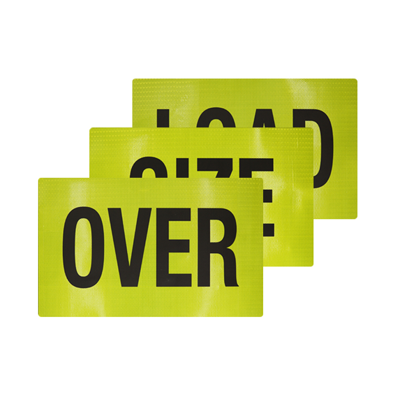 Magnetic OVERSIZE LOAD Sign