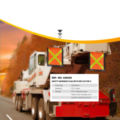 Roadside Safety kit Safety Flag Warning Kit with Zipper Bag