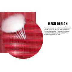 Roadside Safety kit Safety Flag Warning Kit with Zipper Bag