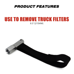 Strap Wrench Oil Filter Removal Tool Fits Filters 8.5"