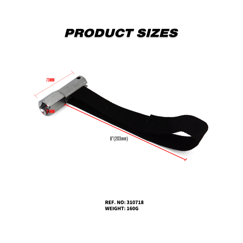 Strap Wrench Oil Filter Removal Tool Fits Filters 8.5"