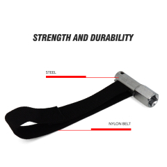 Strap Wrench Oil Filter Removal Tool Fits Filters 8.5"