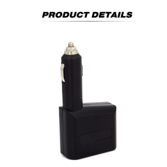 12V Twin Power Socket Cigarette Lighter Splitter
