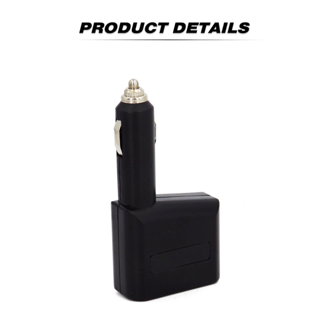 12V Twin Power Socket Cigarette Lighter Splitter