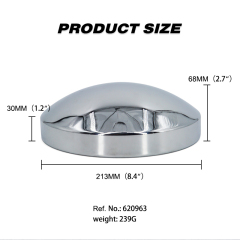 Chromed Rear Hub cap