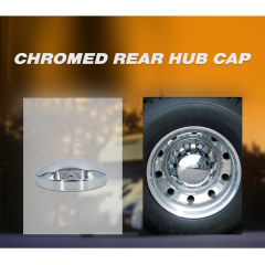 Chromed Rear Hub cap