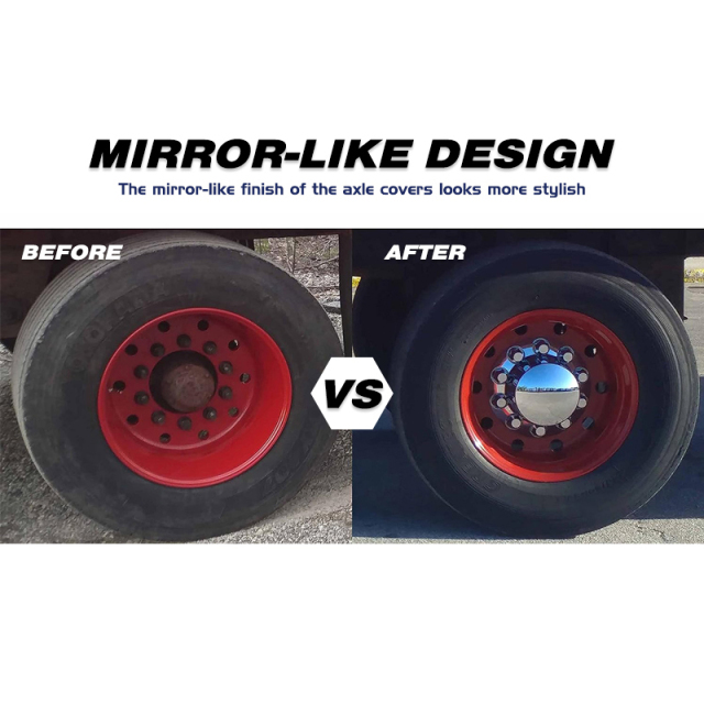 Chromed Rear Hub cap