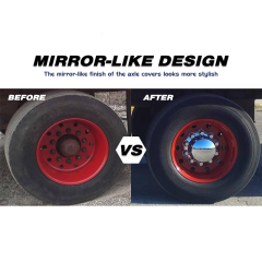 Chrome Plated Abs Lug Nut Cover Wheel Lug Nuts Cover For Truck