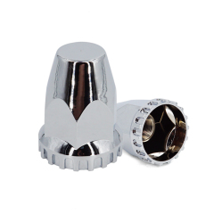 Chrome Plated Abs Lug Nut Cover Wheel Lug Nuts Cover For Truck