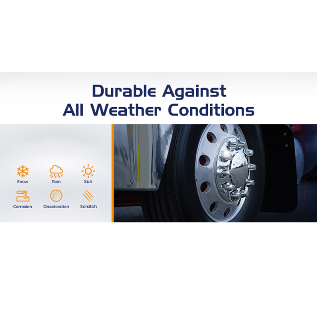 Chrome Plated Abs Lug Nut Cover Wheel Lug Nuts Cover For Truck