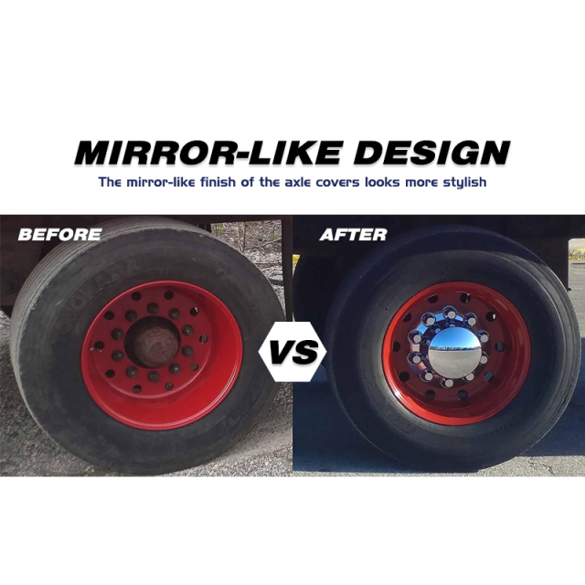 Chrome Plated Abs Lug Nut Cover Wheel Lug Nuts Cover For Truck