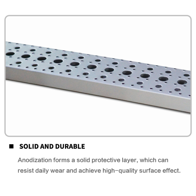 Aluminum fuel tank step