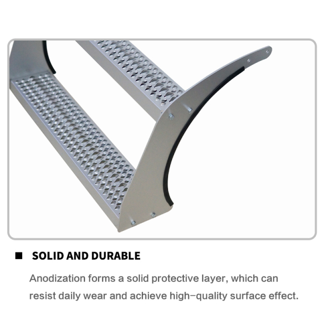 Aluminum Fuel Tank Step Assembly