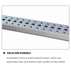 Aluminum fuel tank step