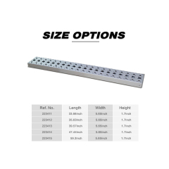 Aluminum fuel tank step