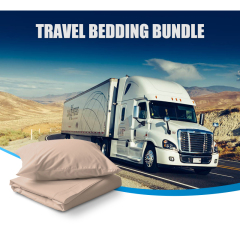 Heavy Duty Polyester Fabric Travel Bedding Bundle