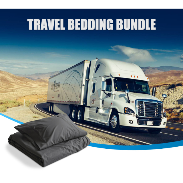 Heavy Duty Polyester Fabric Travel Bedding Bundle