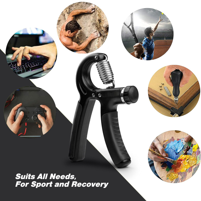 5-60 kg Adjustable Hand Grips Strengthener Exerciser