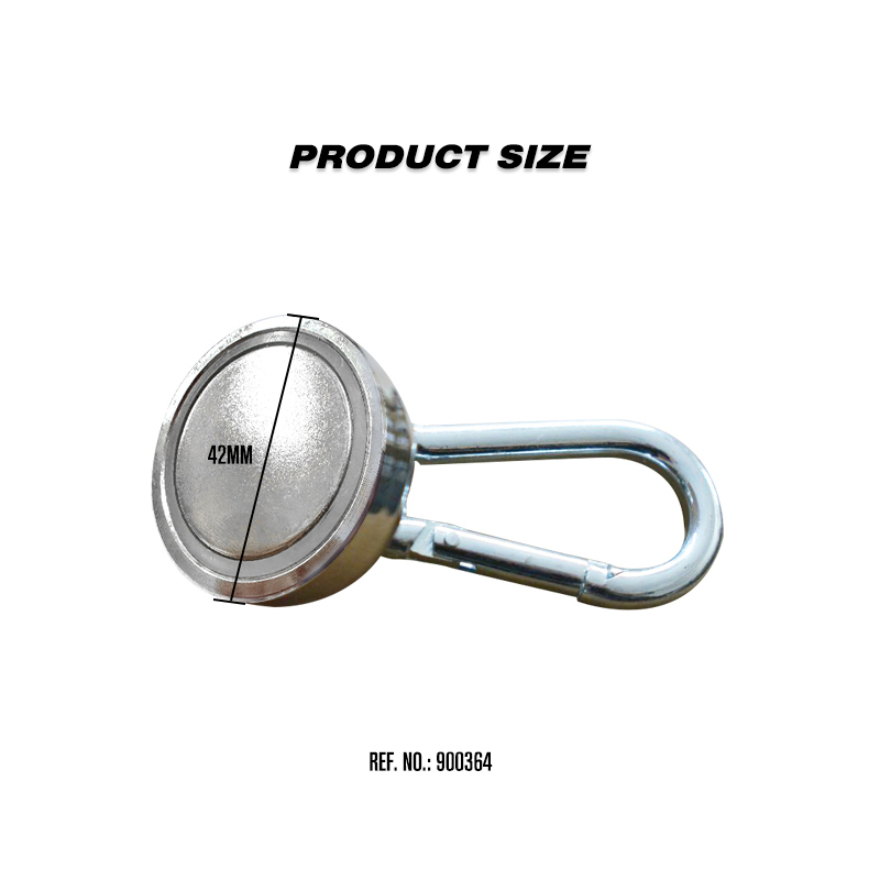 42mm Safety Flag magnet with carabiner