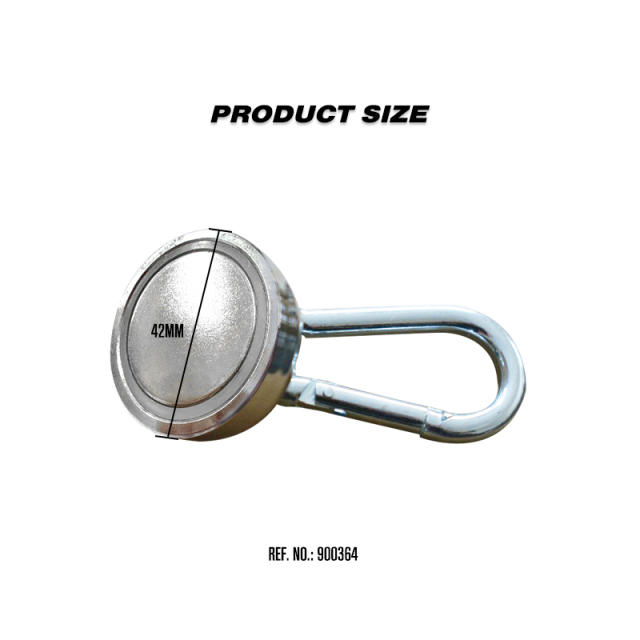 42mm Safety Flag magnet with carabiner