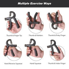 5-60 kg Adjustable Hand Grips Strengthener Exerciser