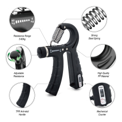 5-60 kg Adjustable Hand Grips Strengthener Exerciser with Mechanical Counter