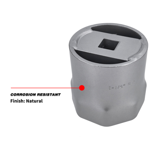 3-1/4" 8-Point Axle Nut Socket, 3/4" Drive