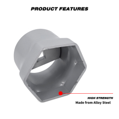3-3/4" 6-Point Axle Nut Socket, 3/4" Drive