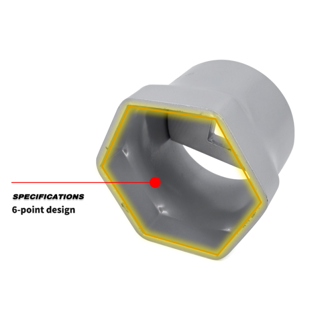 3-3/4" 6-Point Axle Nut Socket, 3/4" Drive