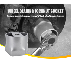 4" 6-Point Axle Nut Socket, 3/4" Drive