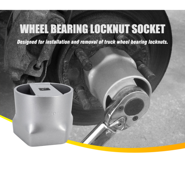 4" 6-Point Axle Nut Socket, 3/4" Drive