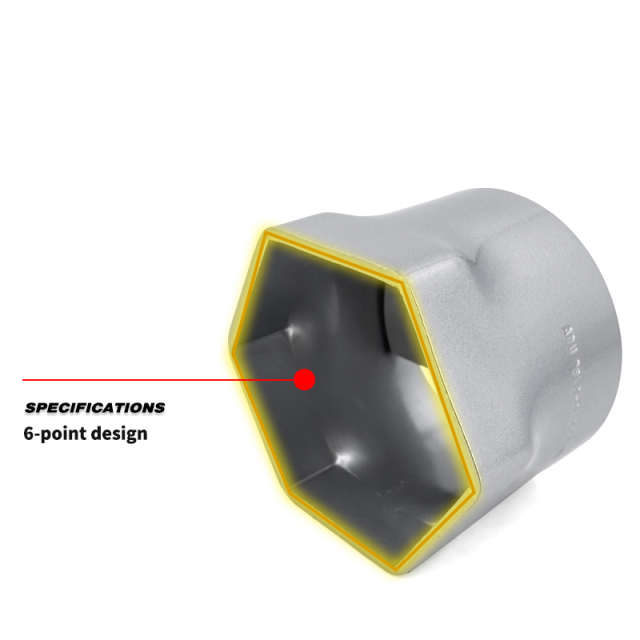 4-1/8" 6-Point Axle Nut Socket, 3/4" Drive