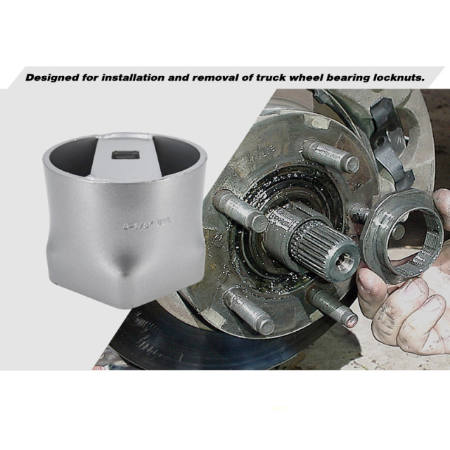 4-1/8" 6-Point Axle Nut Socket, 3/4" Drive